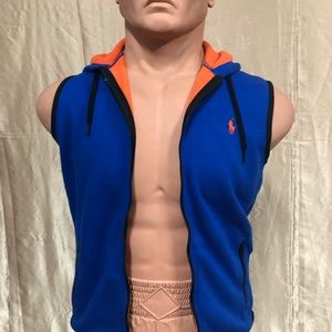 Polo Ralph Lauren fleece Hoodie Vest size M